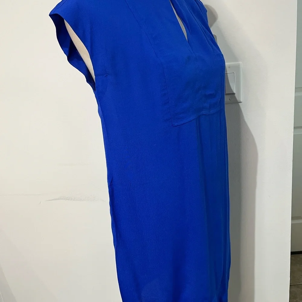 J.crew Bright Ocean Easy Tunic Dress